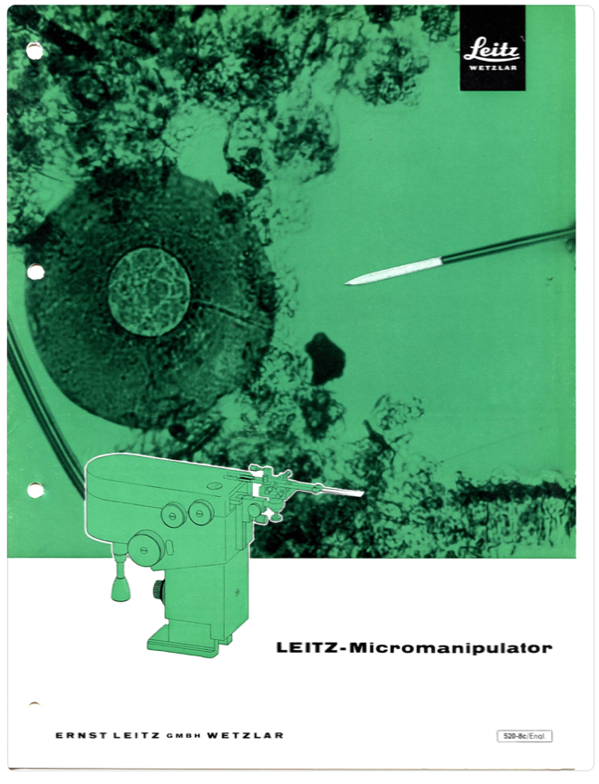 A green poster with a microscope and a needle
Description automatically generated