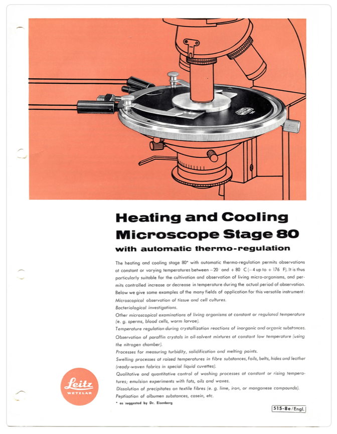 A brochure of a microscope
Description automatically generated