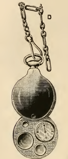 A picture containing indoor, chain, clock, sitting
Description automatically generated