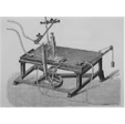 A picture containing bicycle, photo, old, sitting
Description automatically generated