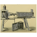 A picture containing indoor, sitting, table, old
Description automatically generated