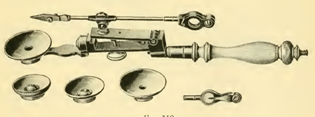 A close up of a weapon
Description automatically generated