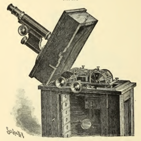 A picture containing old, sitting, photo, clock
Description automatically generated