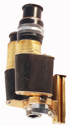 A close up of a binoculars
Description automatically generated