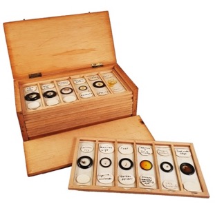 A wooden box
Description automatically generated