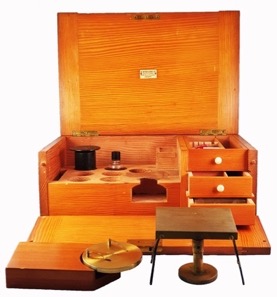 A wooden box
Description automatically generated