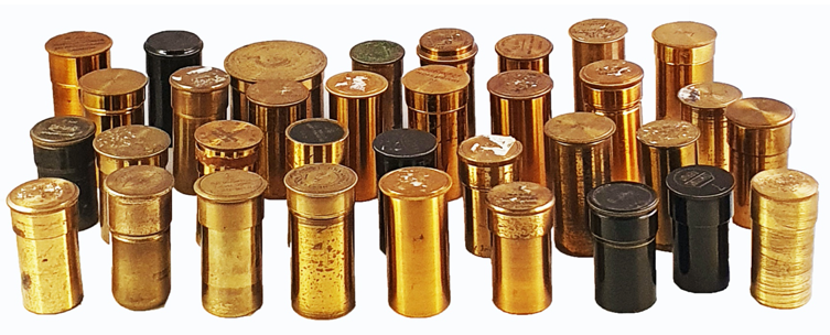 A group of bullets
Description automatically generated with low confidence